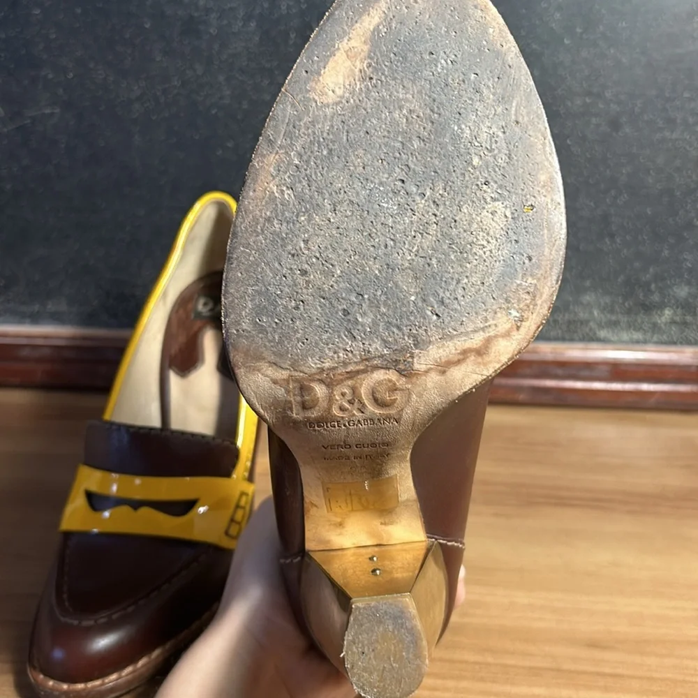 Dolce & Gabbana penny loafer heels - Picture 5 of 6